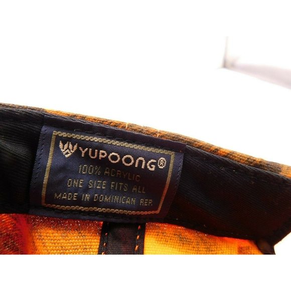 Youngs Greenhouse Sturgeon Lake Hat Cap Strapback Orange Brown Minnesota - Picture 8 of 9